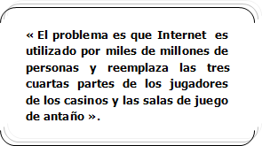 Es internet el responsable de los problemas de adiccion a los juegos