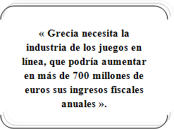 Proyecto de apertura de los juegos en linea en europa unos resultados contrastados